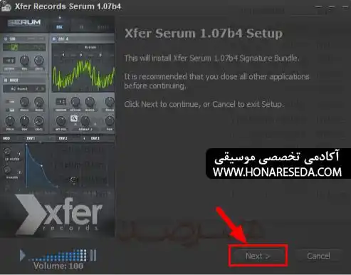آموزش نصب سینتی سایزر سروم Serum