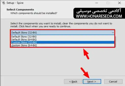 آموزش نصب و کرک سینتی سایزر اسپایر Spire