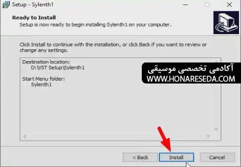 آموزش نصب سینتی سایزر Sylenth