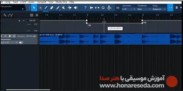 تغییر مترونوم و کسر میزان