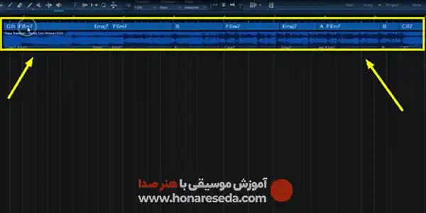 پیدا کردن آکورد های آهنگ